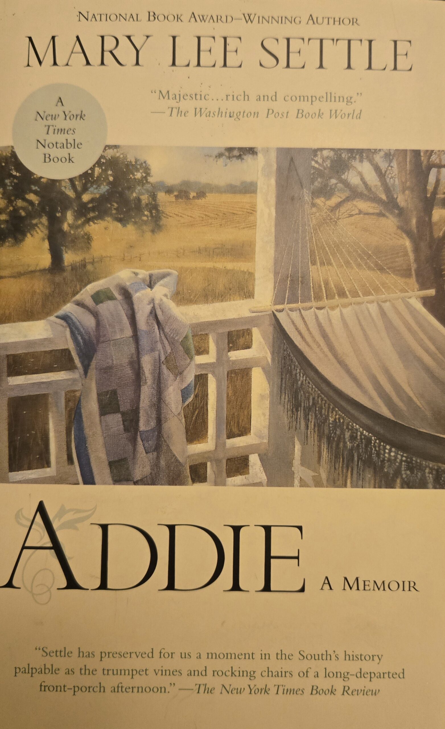 Addie: A Memoir by Mary Lee Settle